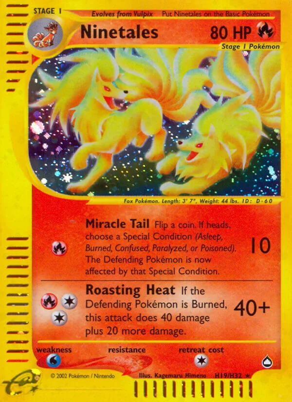 Ninetales, Aquapolis H19/H32