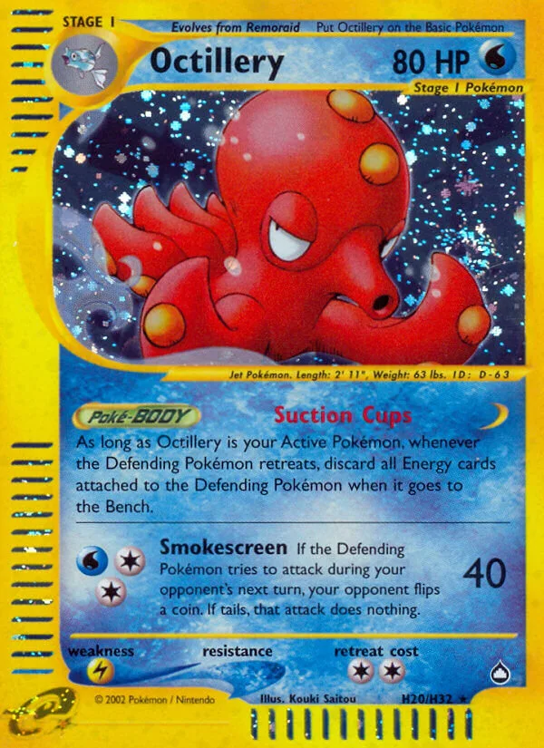 Octillery, Aquapolis H20/H32