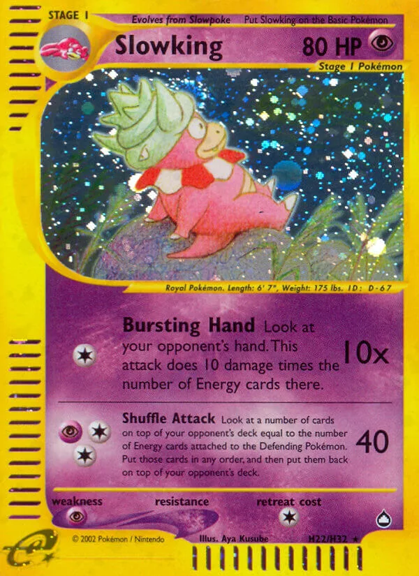 Slowking, Aquapolis H22/H32