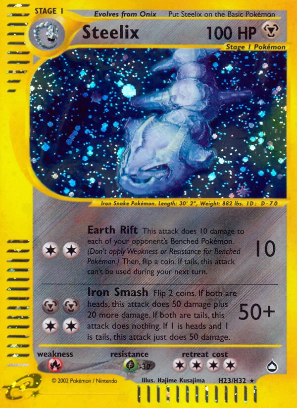 Steelix, Aquapolis H23/H32