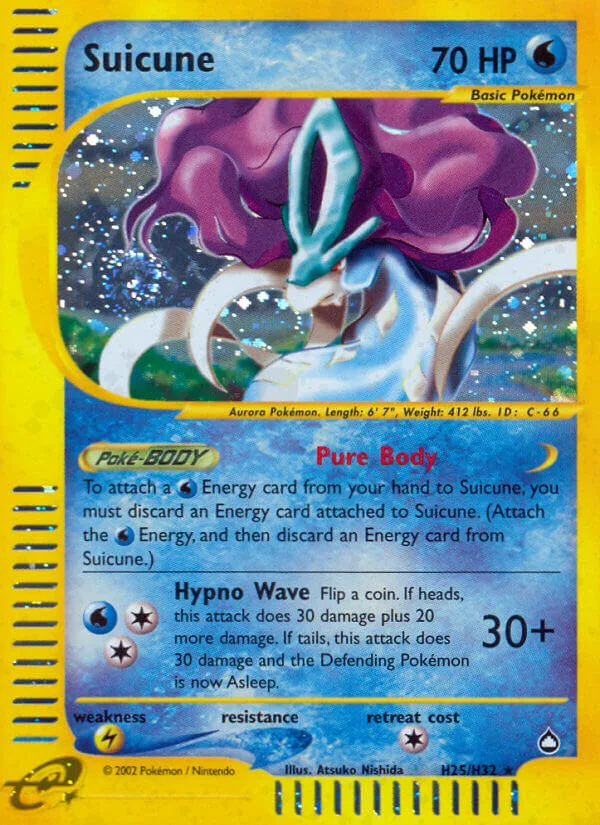 Suicune, Aquapolis H25/H32