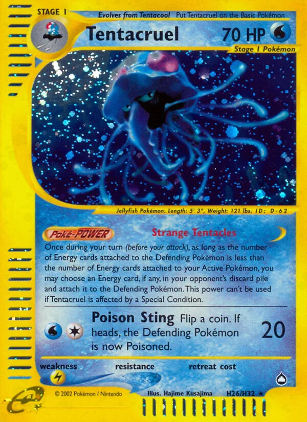 Tentacruel, Aquapolis H26/H32