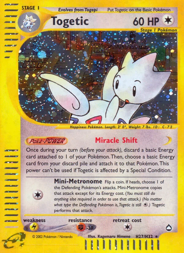 Togetic, Aquapolis H27/H32