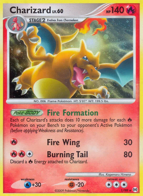 Charizard, Arceus 1/99