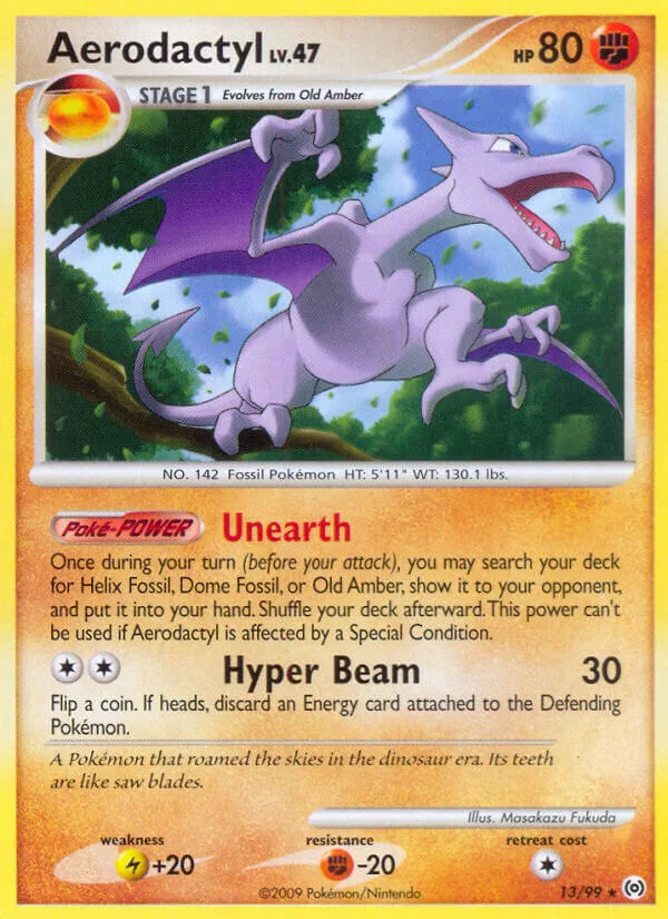 Aerodactyl, Arceus 13/99