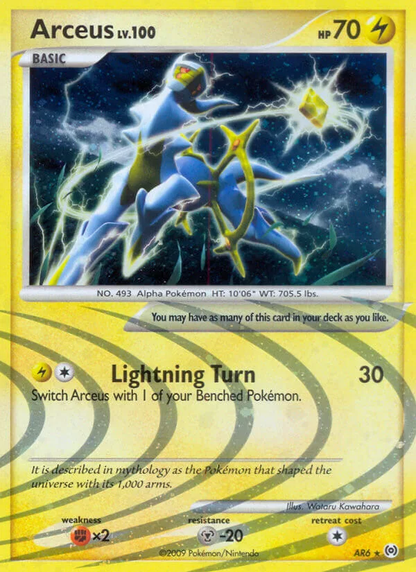 Arceus, Arceus AR6