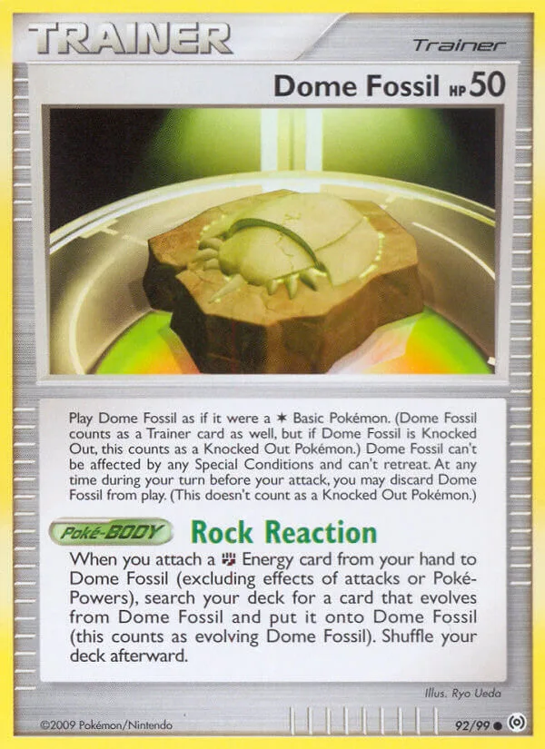 Dome Fossil, Arceus 92/99