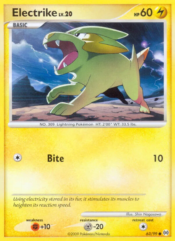 Electrike, Arceus 63/99