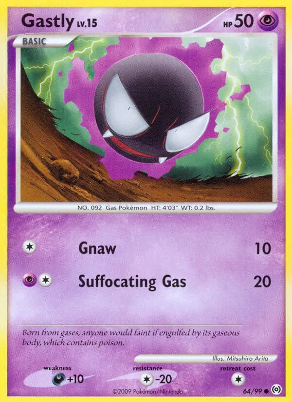 Gastly, Arceus 64/99