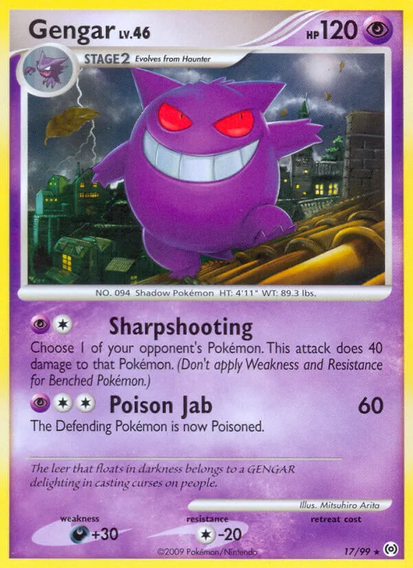 Gengar, Arceus 17/99