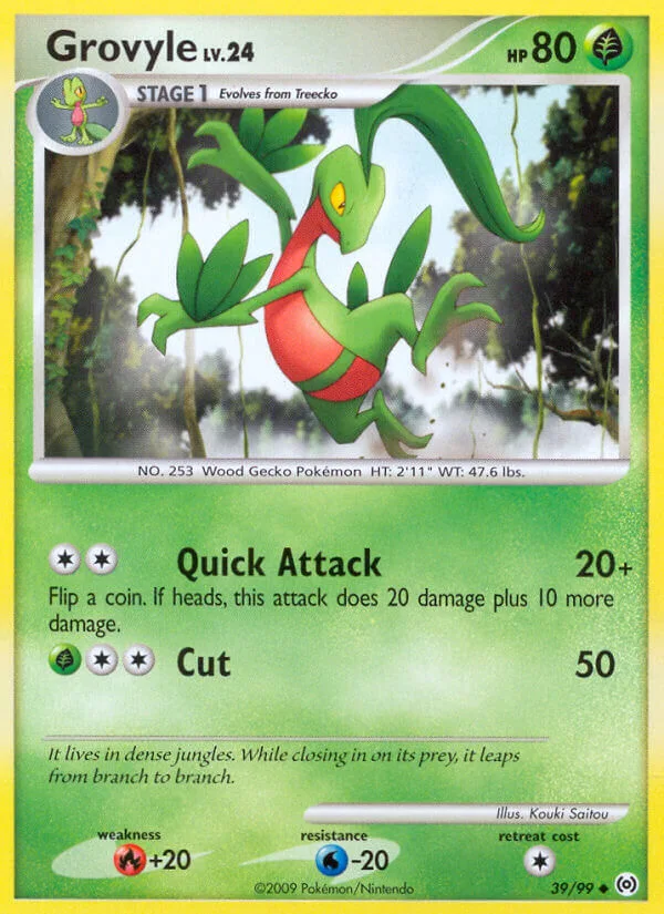 Grovyle, Arceus 39/99