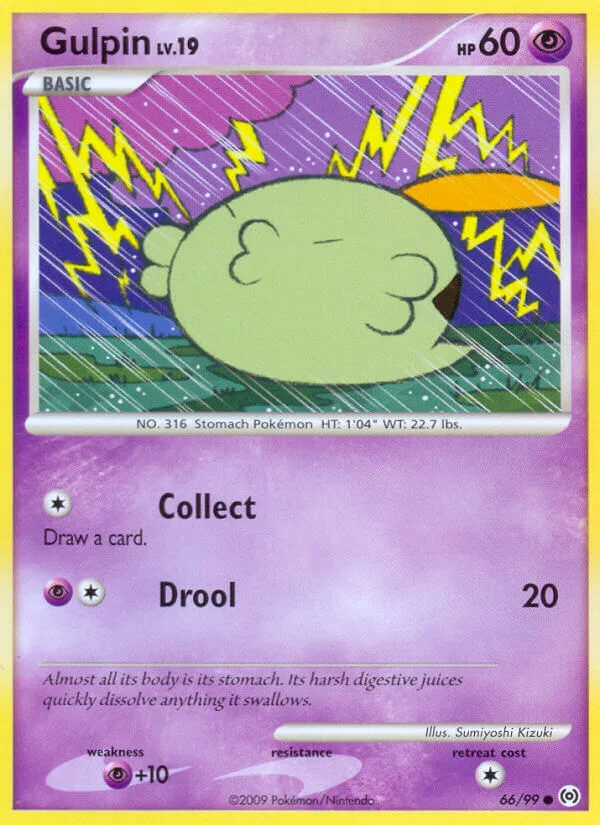 Gulpin, Arceus 66/99