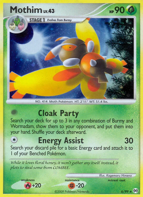 Mothim, Arceus 6/99