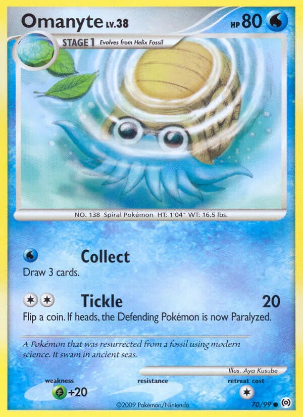 Omanyte, Arceus 70/99