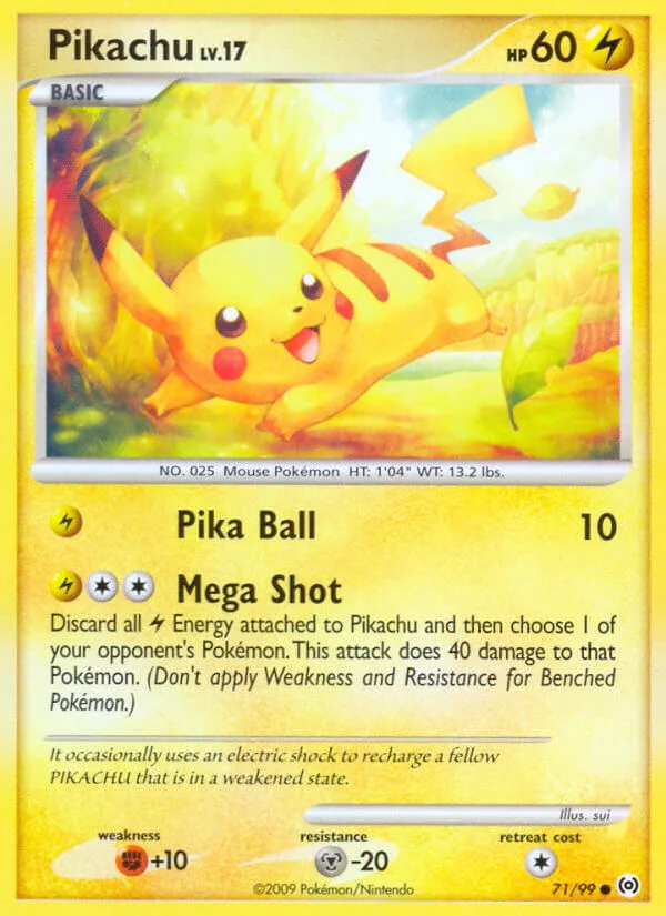 Pikachu, Arceus 71/99