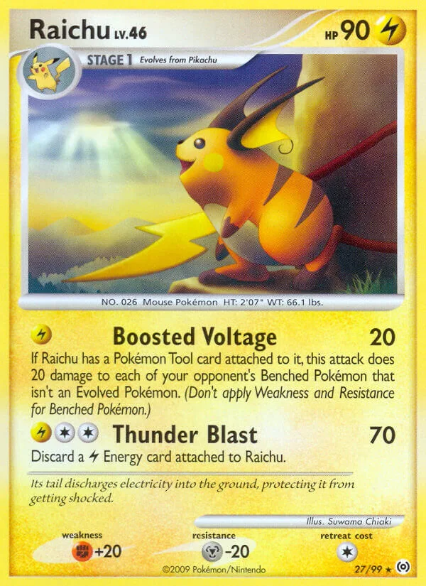 Raichu, Arceus 27/99