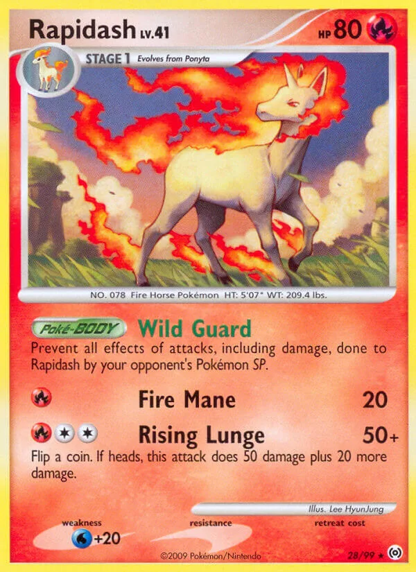 Rapidash, Arceus 28/99