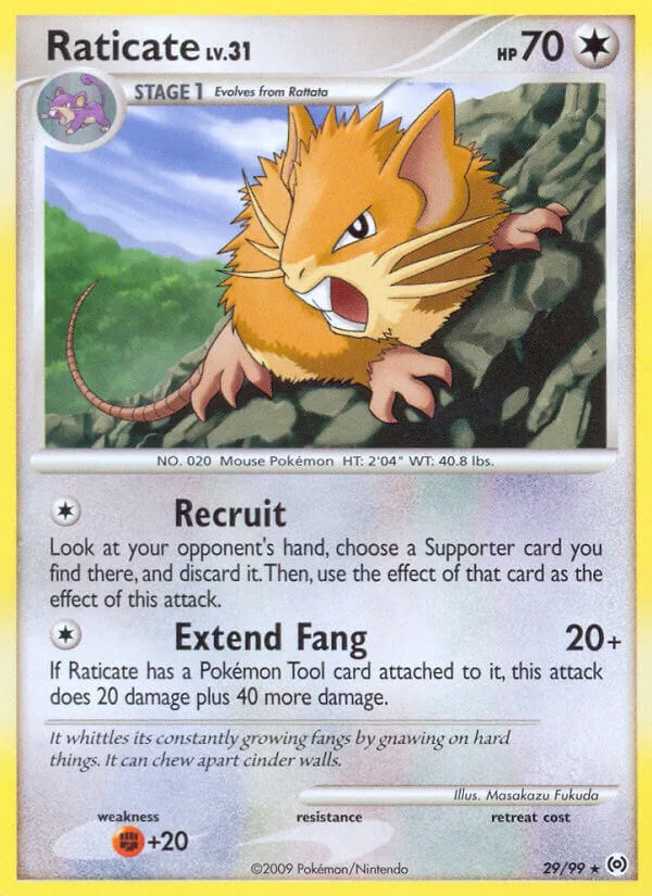 Raticate, Arceus 29/99
