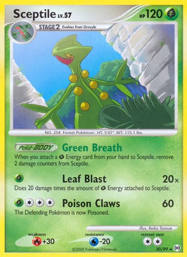 Sceptile, Arceus 30/99