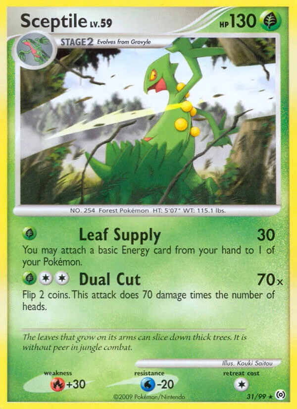 Sceptile, Arceus 31/99
