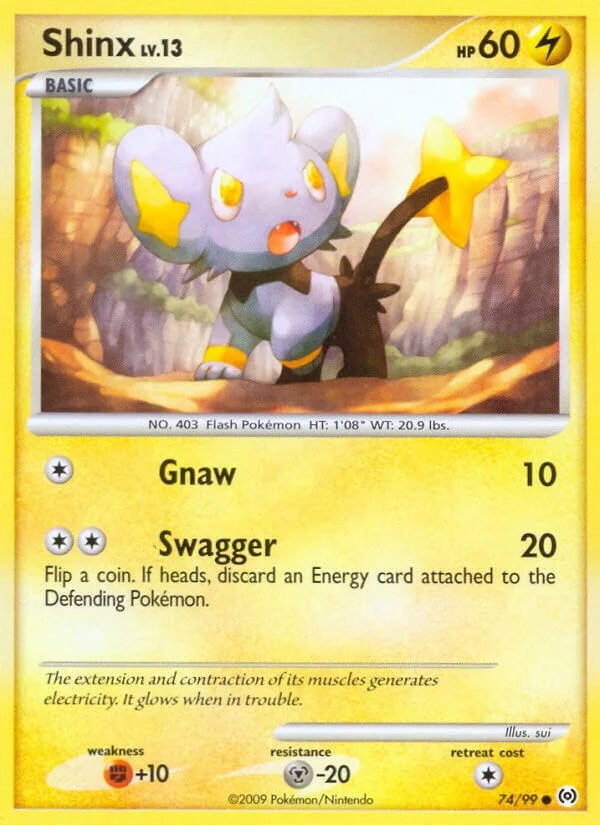Shinx, Arceus 74/99