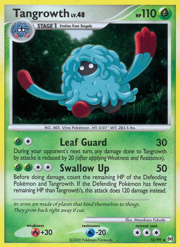 Tangrowth, Arceus 10/99