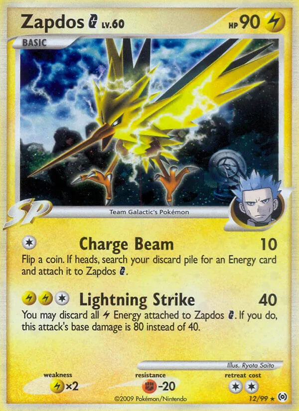 Zapdos G, Arceus 12/99