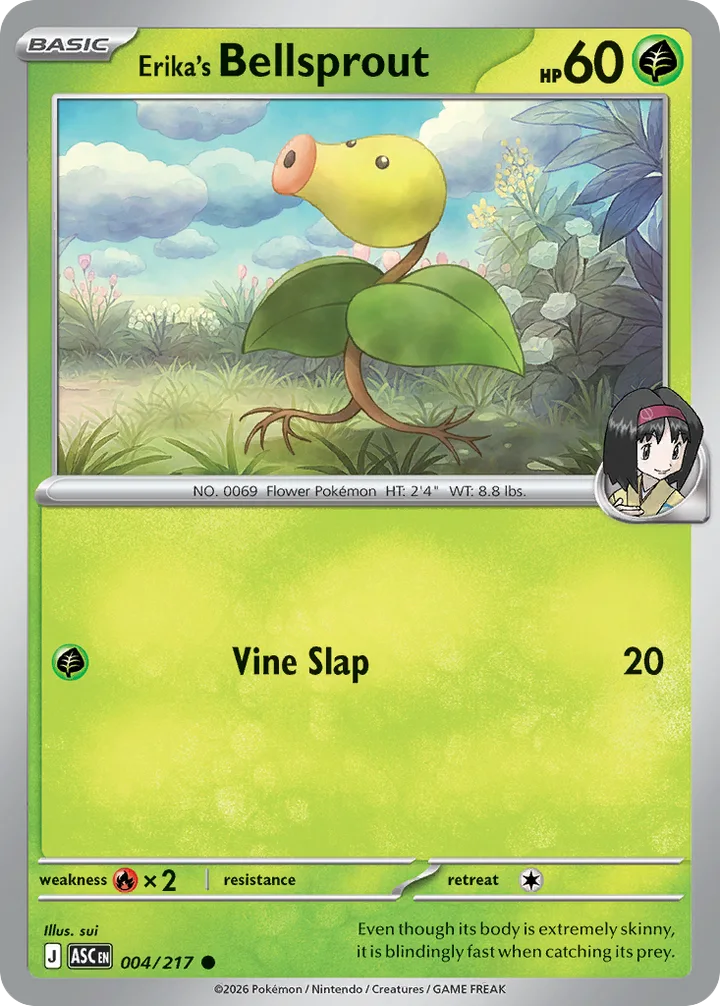 Erika’s Bellsprout, Ascended Heroes 004/217