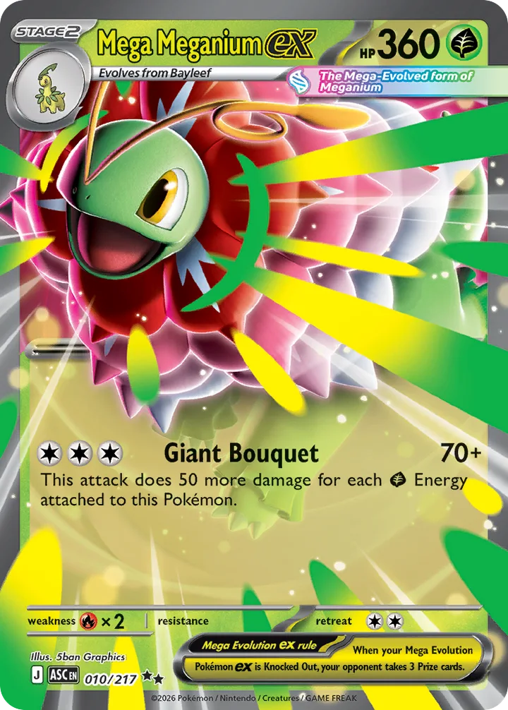 Mega Meganium ex, Ascended Heroes 010/217