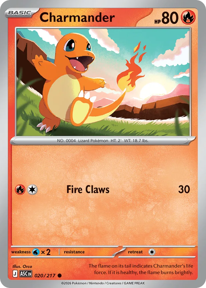 Charmander, Ascended Heroes 020/217
