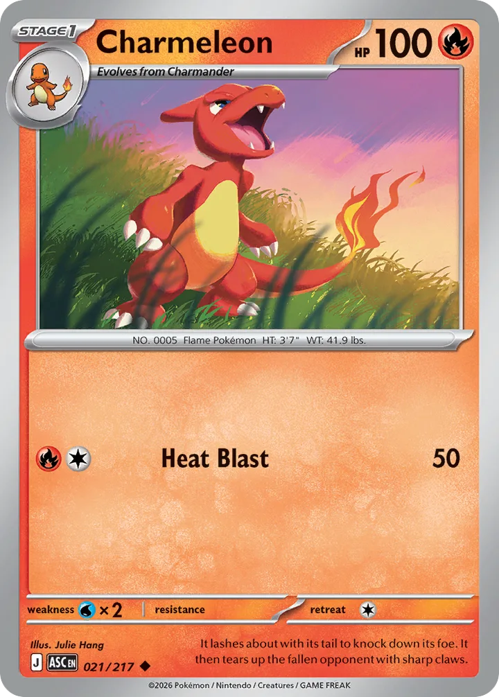Charmeleon, Ascended Heroes 021/217