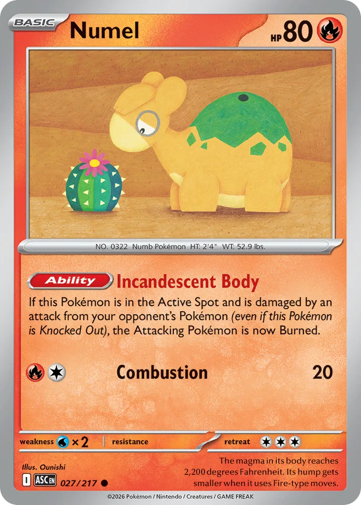 Numel, Ascended Heroes 027/217