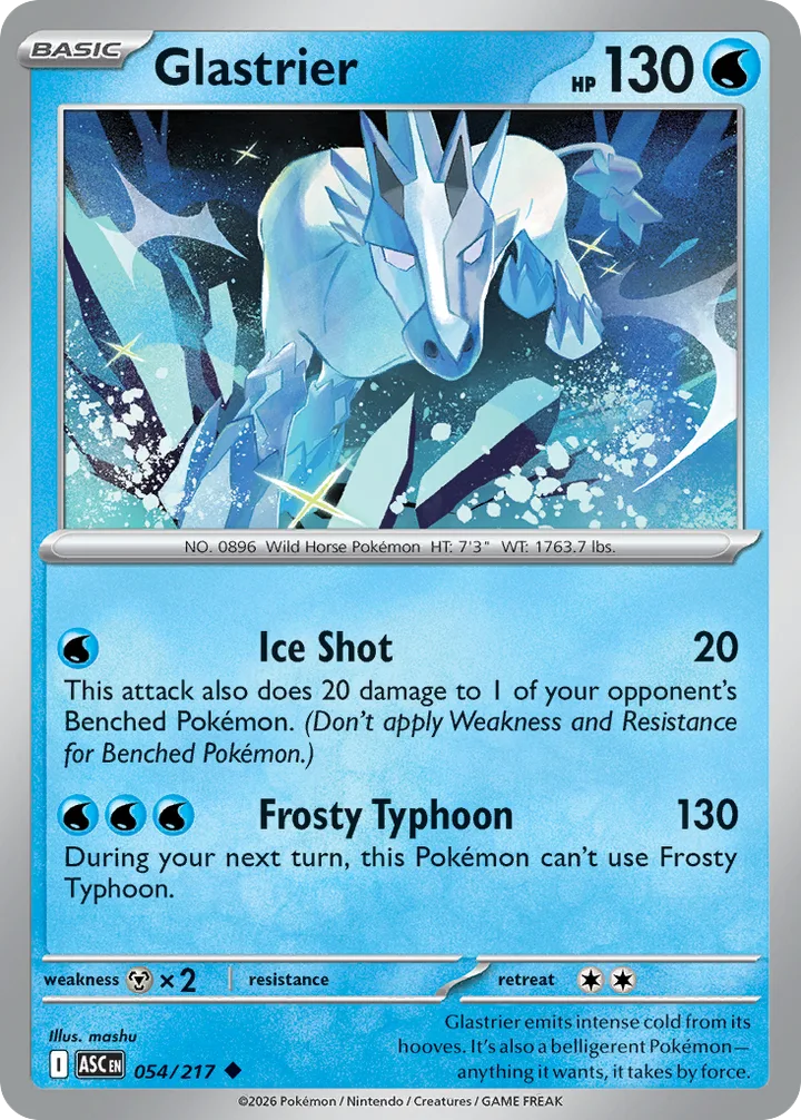 Glastrier, Ascended Heroes 054/217