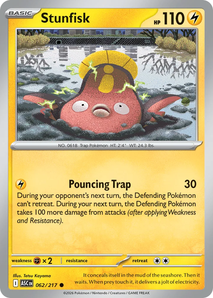 Stunfisk, Ascended Heroes 062/217