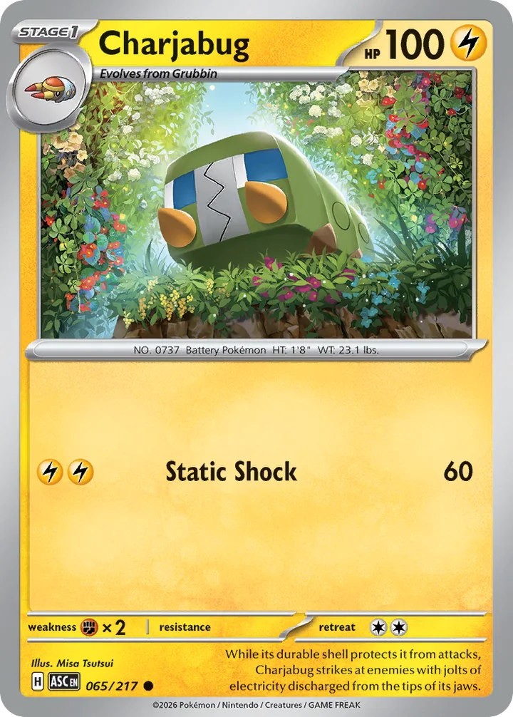 Charjabug, Ascended Heroes 065/217
