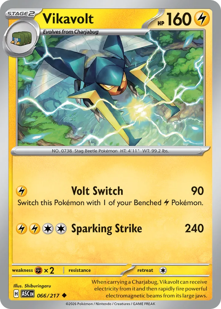 Vikavolt, Ascended Heroes 066/217
