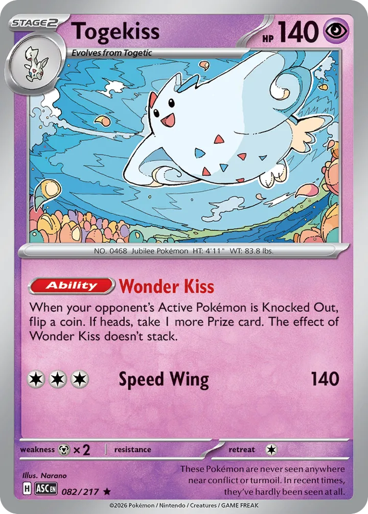 Togekiss, Ascended Heroes 082/217