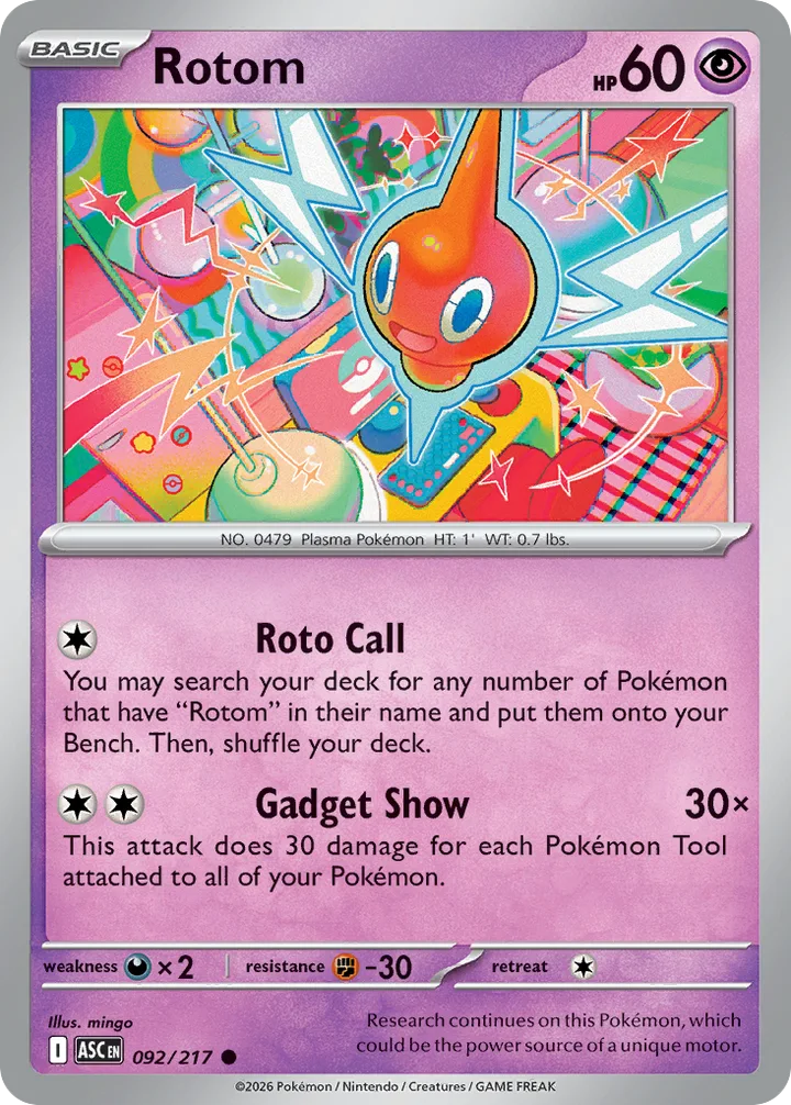 Rotom, Ascended Heroes 092/217