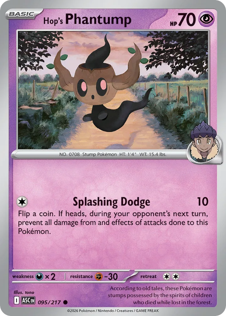 Hop’s Phantump, Ascended Heroes 095/217