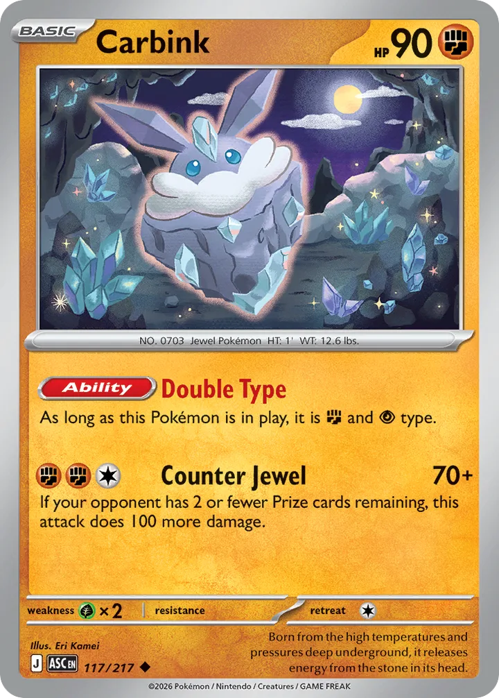 Carbink, Ascended Heroes 117/217