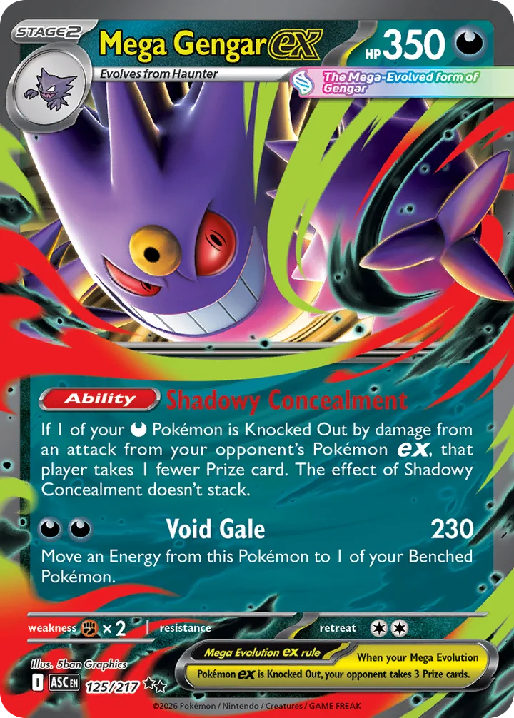 Mega Gengar ex, Ascended Heroes 125/217