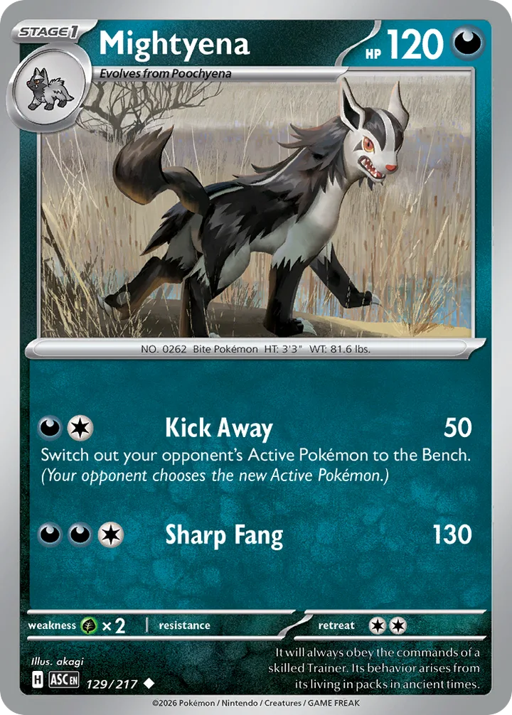 Mightyena, Ascended Heroes 129/217