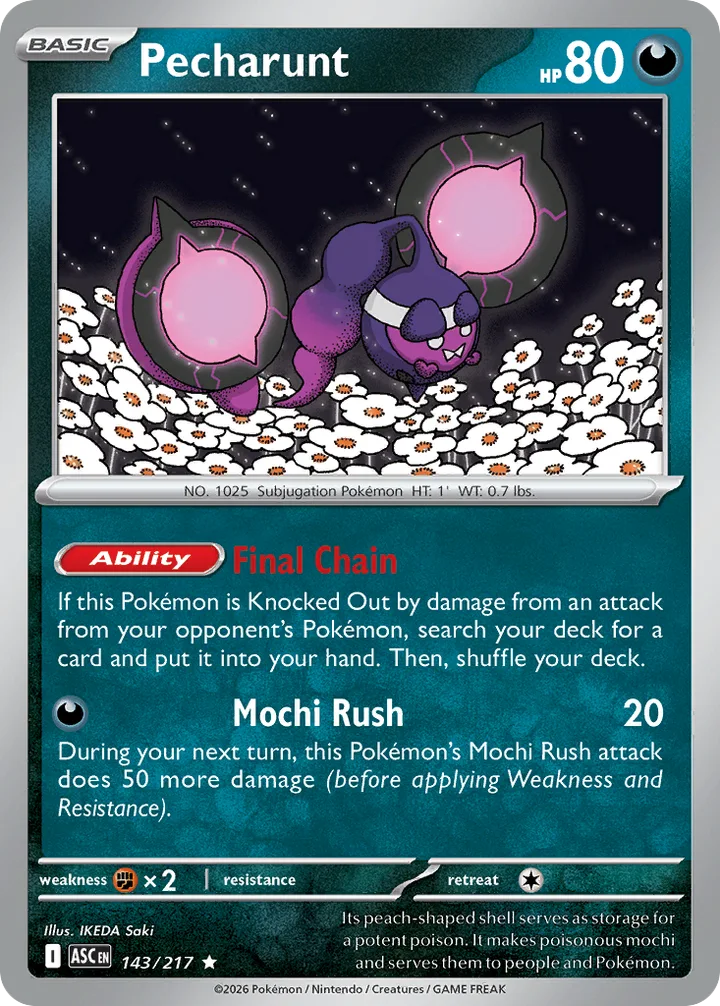 Pecharunt, Ascended Heroes 143/217