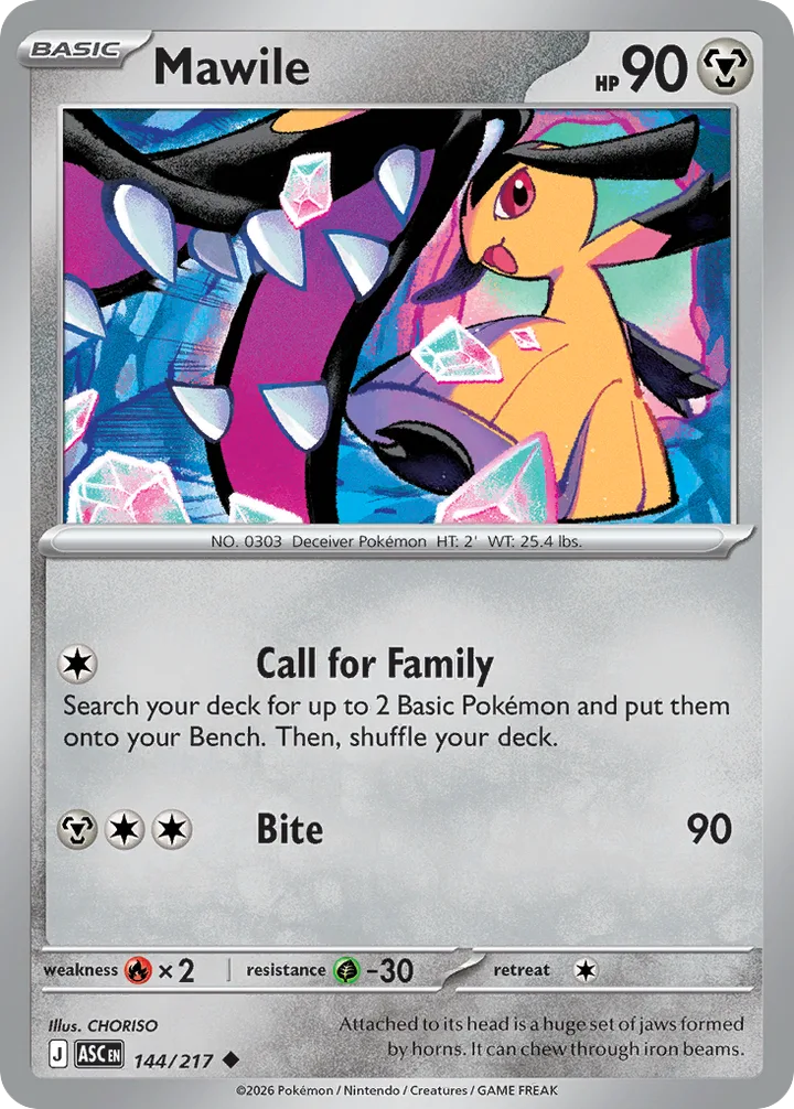 Mawile, Ascended Heroes 144/217