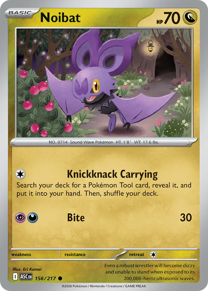Noibat, Ascended Heroes 156/217