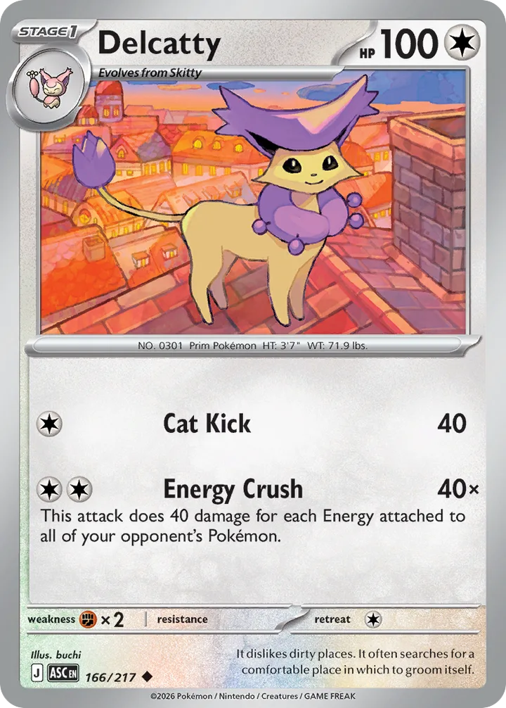 Delcatty, Ascended Heroes 166/217