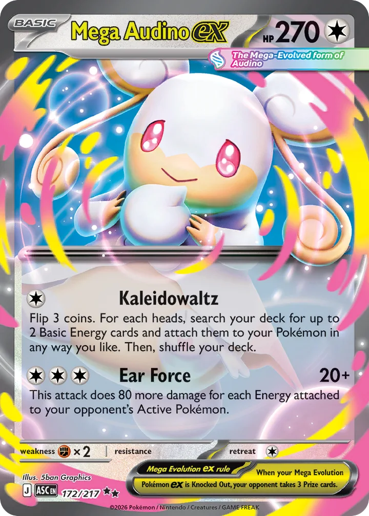 Mega Audino ex, Ascended Heroes 172/217