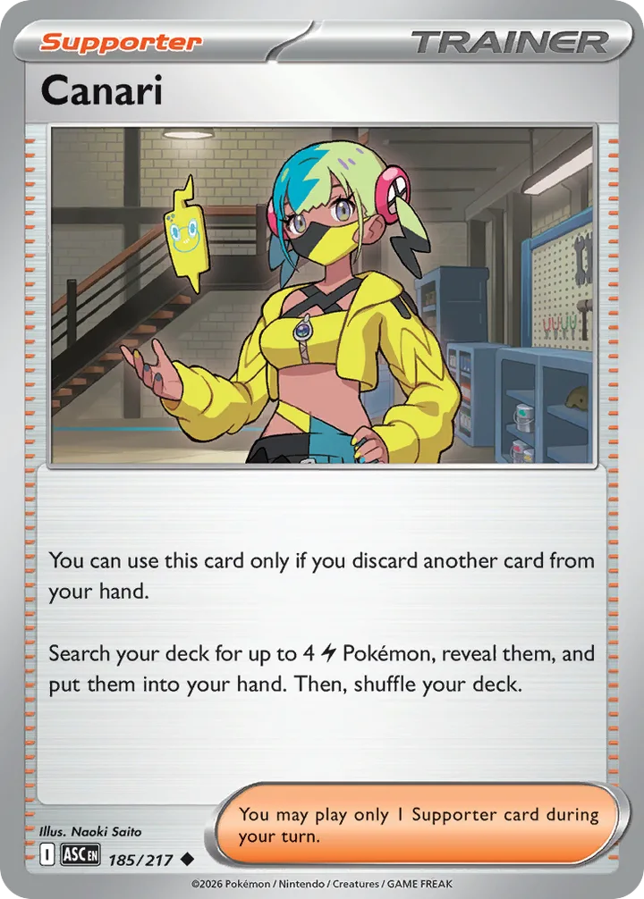 Canari, Ascended Heroes 185/217