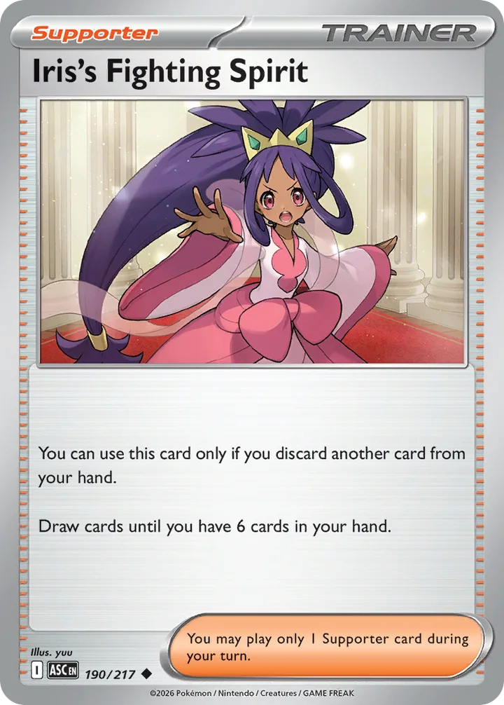 Iris’s Fighting Spirit, Ascended Heroes 190/217