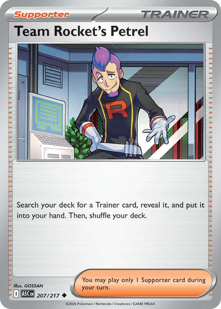 Team Rocket’s Petrel, Ascended Heroes 207/217